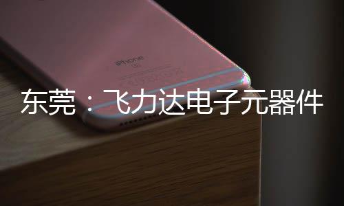 件智区供飞，服务湾力达慧枢元器应链纽在东莞电子投用沙田